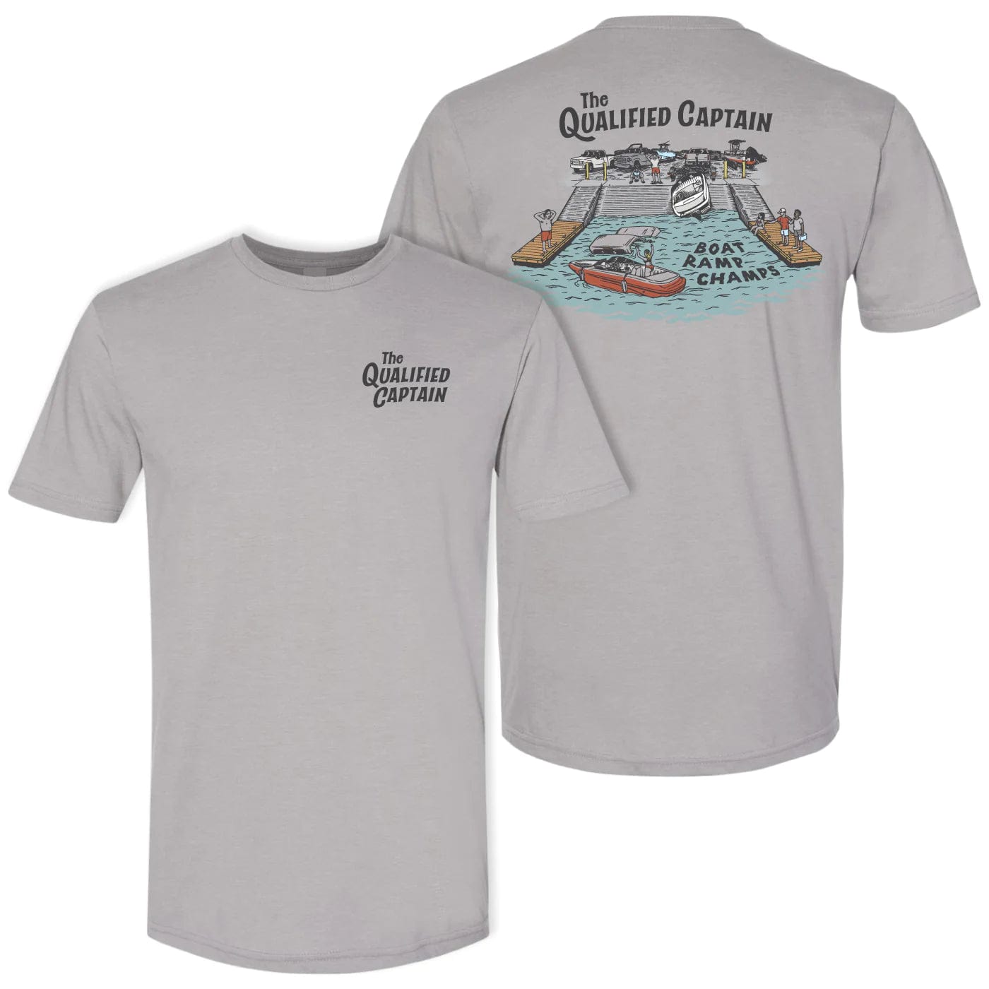 Qualified Captain Boat Ramp Champ Tee