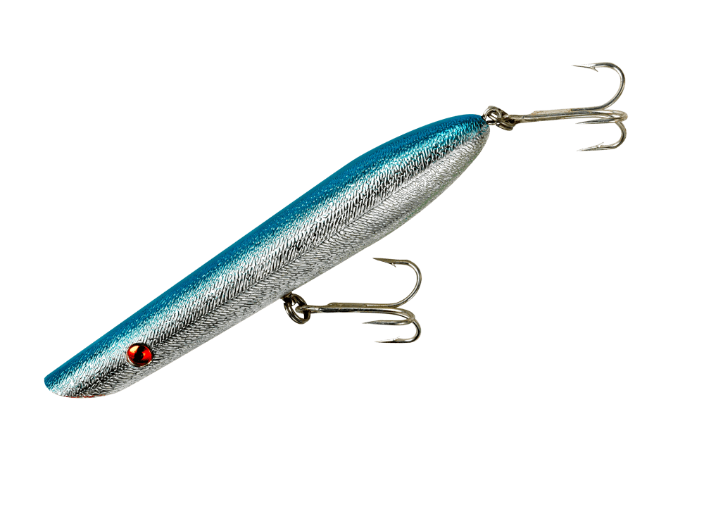 con artist fishing lure Cotton Cordell Pencil Popper