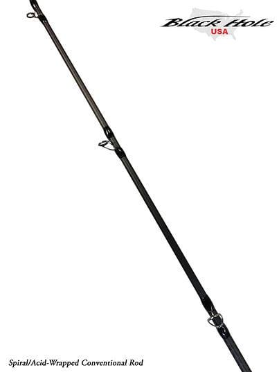 Black Hole USA Challenger Bank Conventional Rods (Spiral Wrapped)