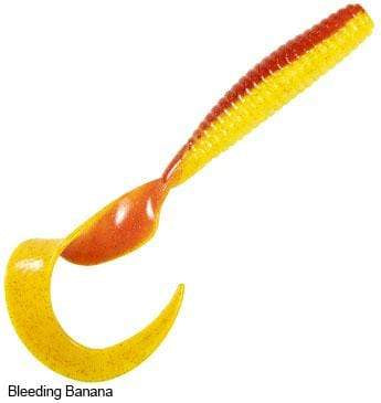 Z-Man DoormatadorZ Saltwater Grubs Bleeding Banana / 6" - 3pk