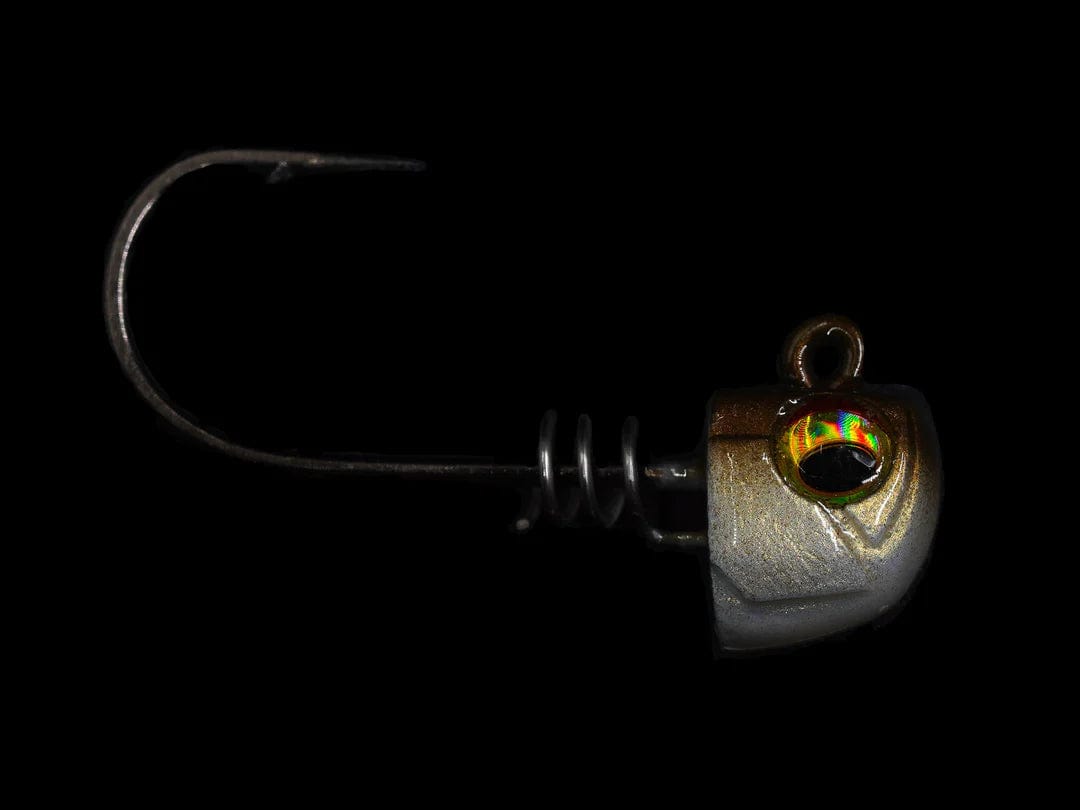 No Live Bait Needed 3 Jig Heads Hell Yeah Butter / 3/4oz