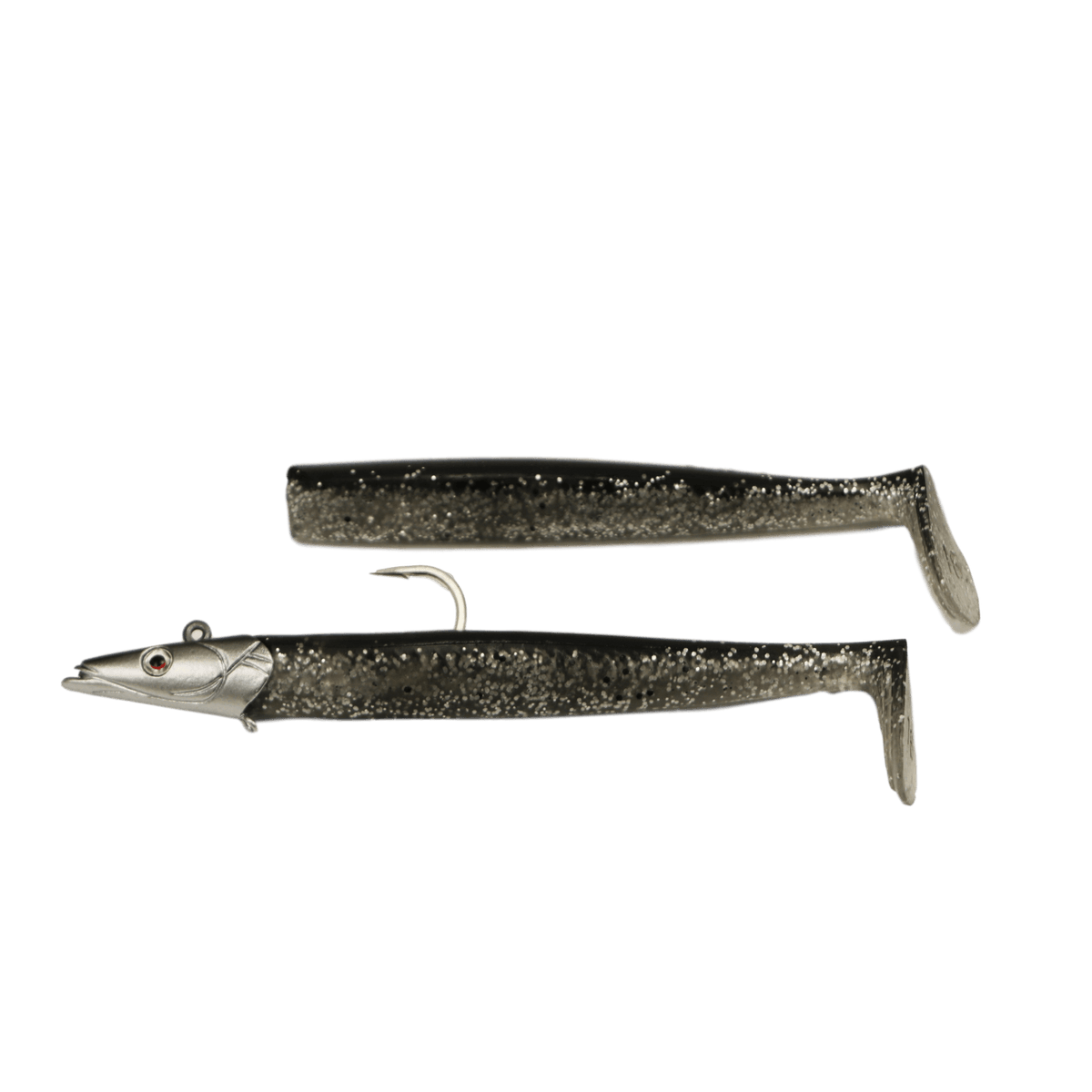 Savage Gear Soft Sandeel Lures 7.5&quot; - 3-1/2oz - SE-J180 / Dirty Silver