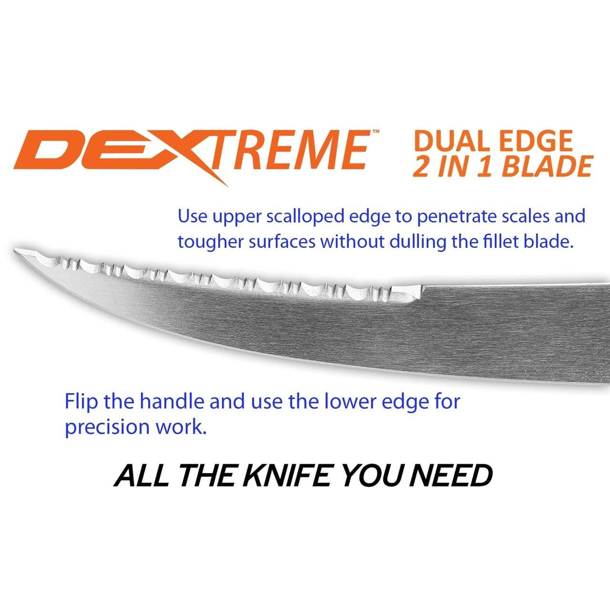 Dexter Dextreme Dual Edge Stiff Fillet Knife