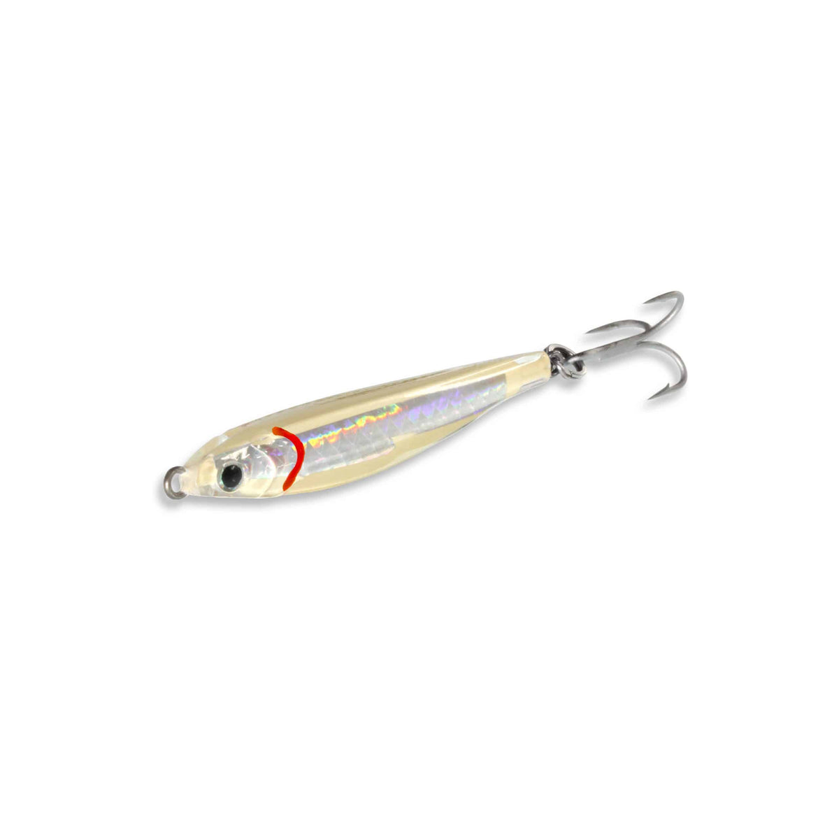 Fat Cow Fat Minnow Epoxy Resin Jig 3/4 oz / Bone