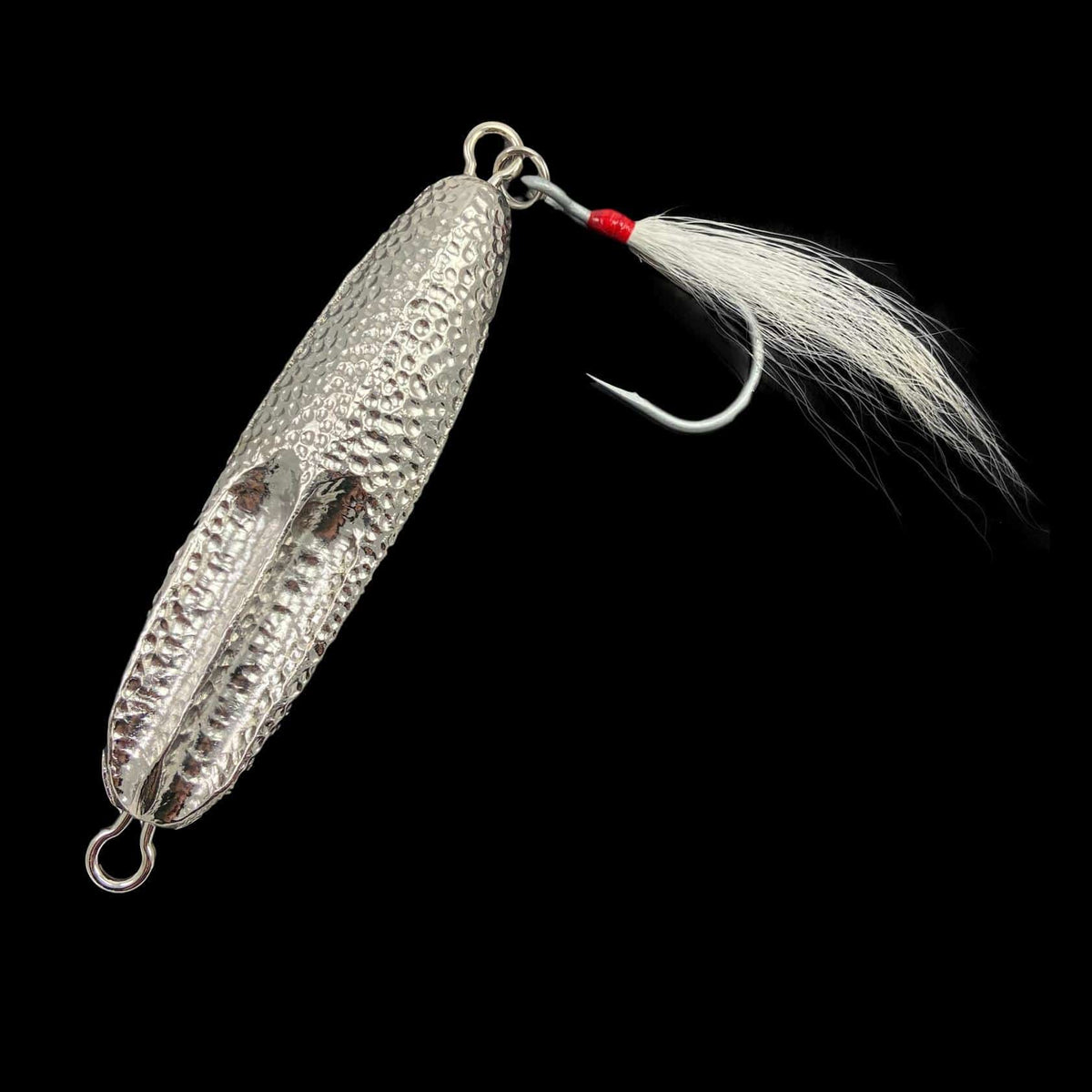 Point Jude Lures Hammer&#39;n Groove Vertical Jig 4.5oz / Silver