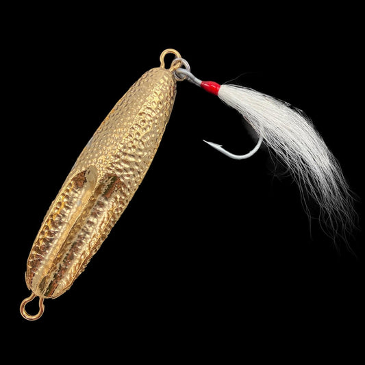 Point Jude Lures Hammer'n Groove Vertical Jig 4.5oz / Gold