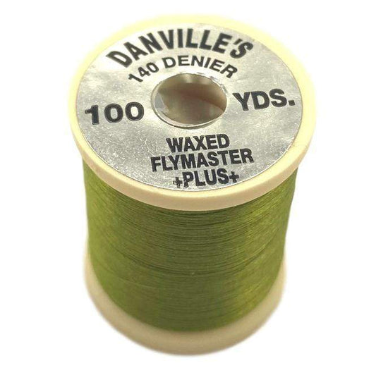 Danville Flymaster Plus Waxed Thread 140 Denier Olive