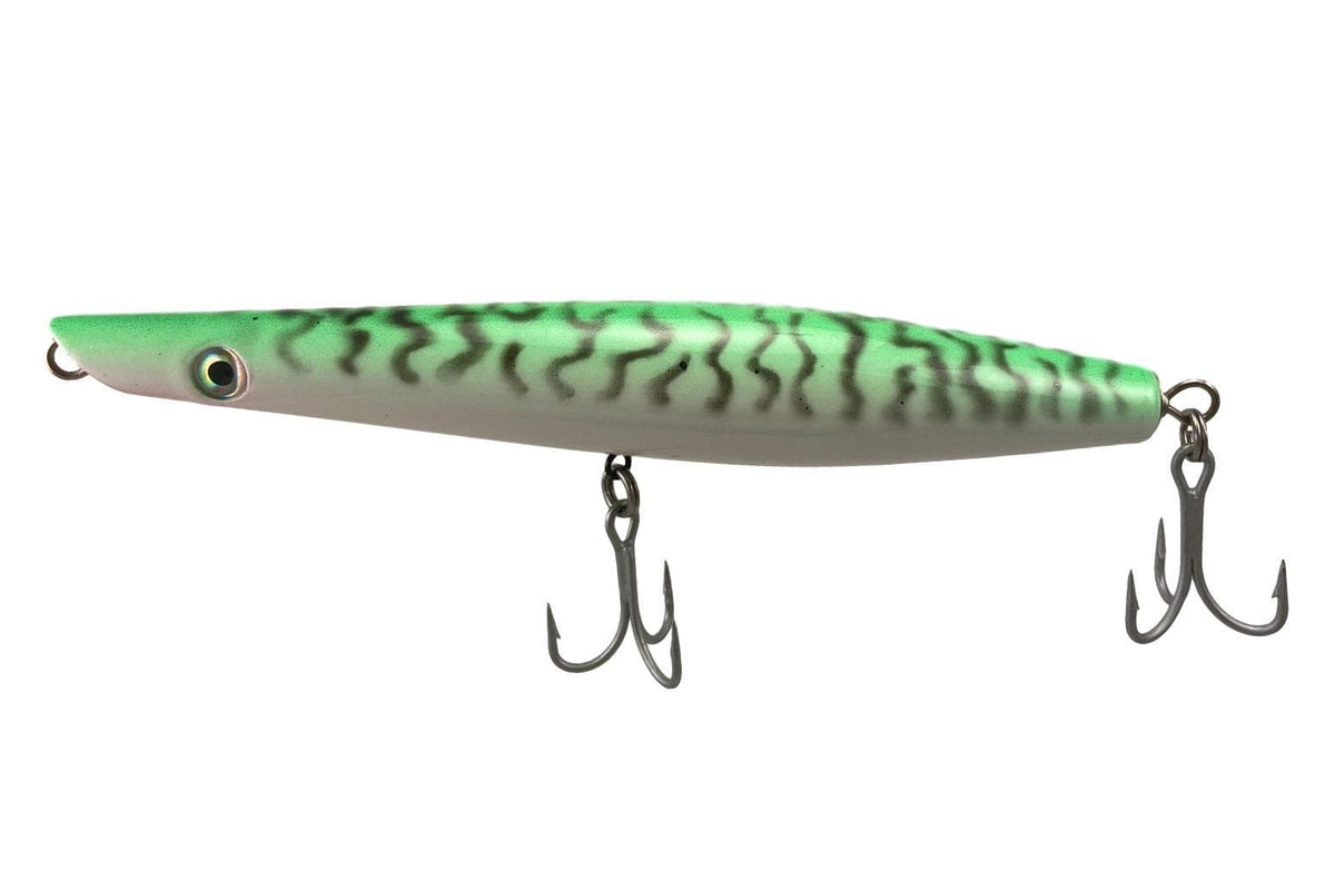 Left Hook Lures Kingpin Pencil Green Mackerel