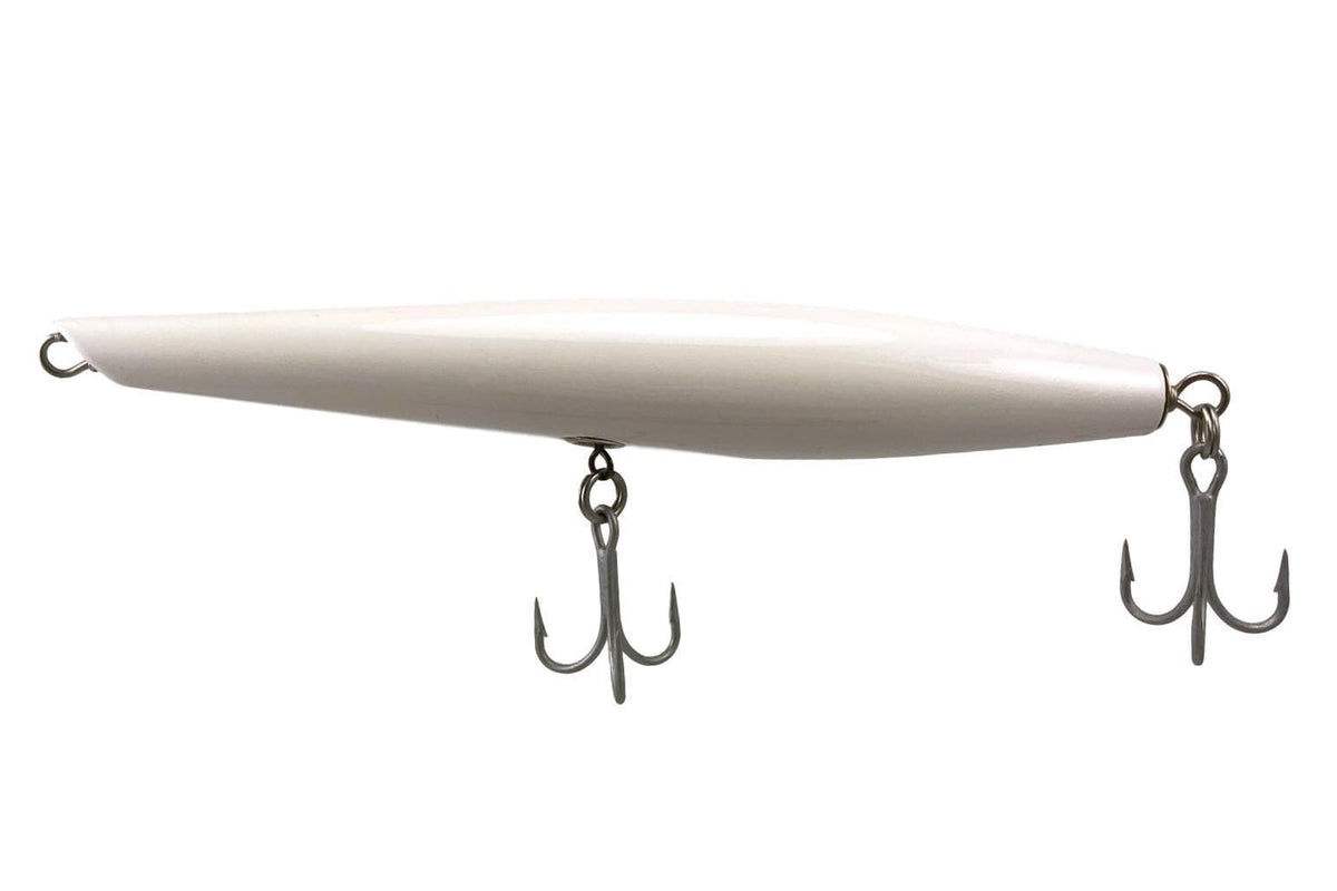 Left Hook Lures Kingpin Pencil White