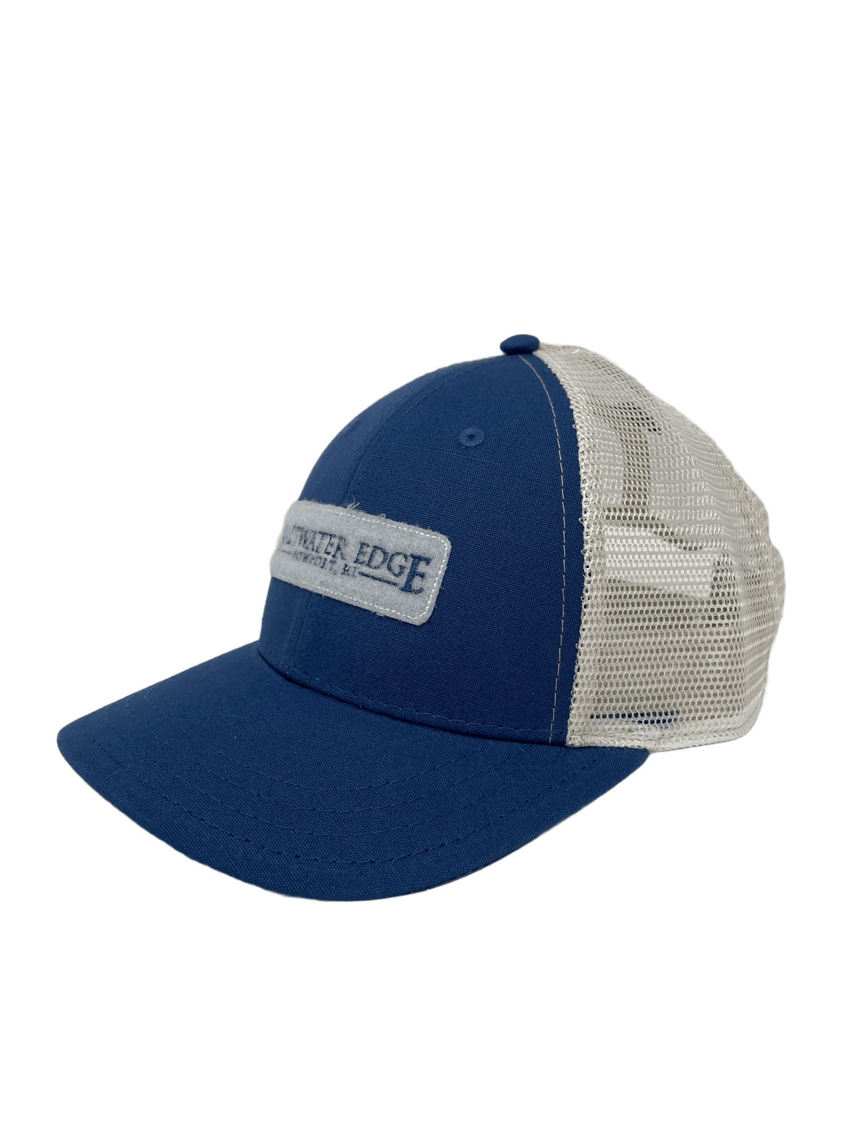 The Saltwater Edge Thames Street Patch Hat Cobalt Blue