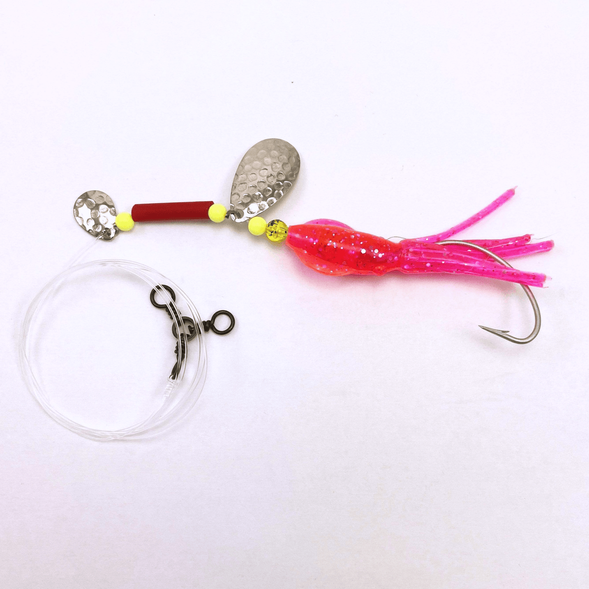 ThomCat Original 3-way Fluke Rig - 5/0 Hook Magnum Pink