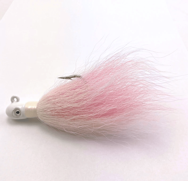 Jecks Bucktails Jig - Pink/White