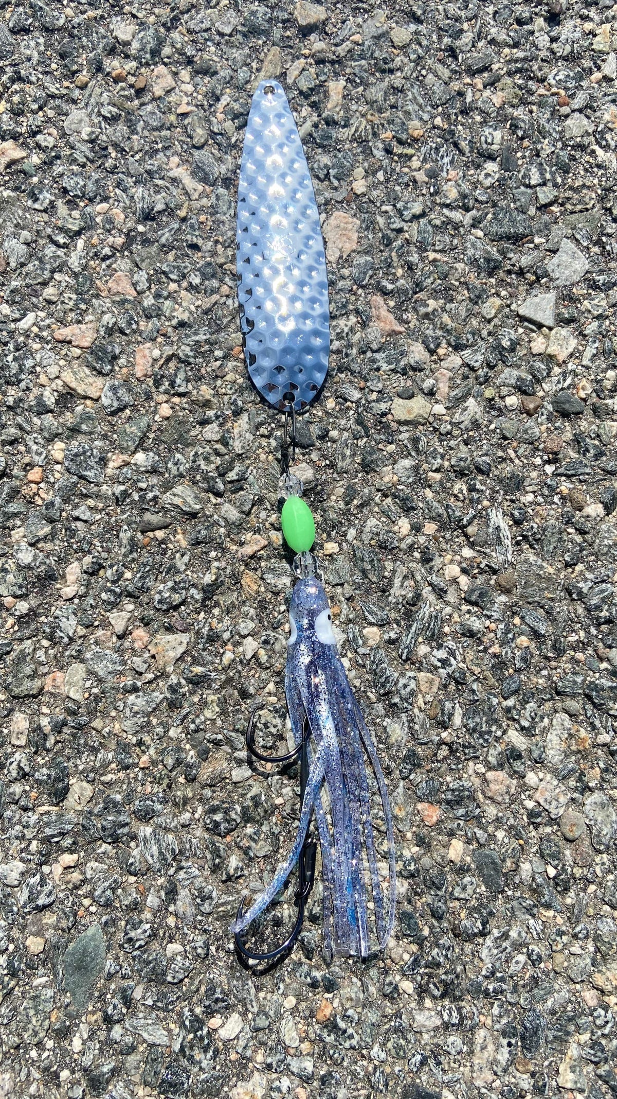 M3Tackle 4.75" Fully Rigged Spoons Silver