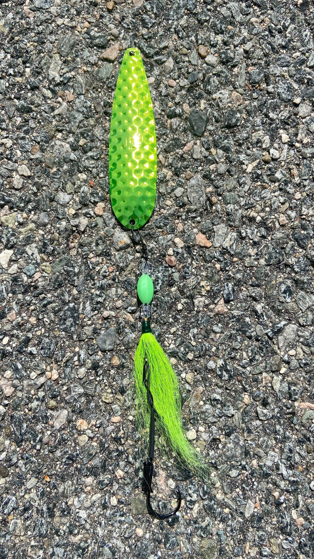 M3Tackle 5.5" Fully Rigged Spoons Grellow