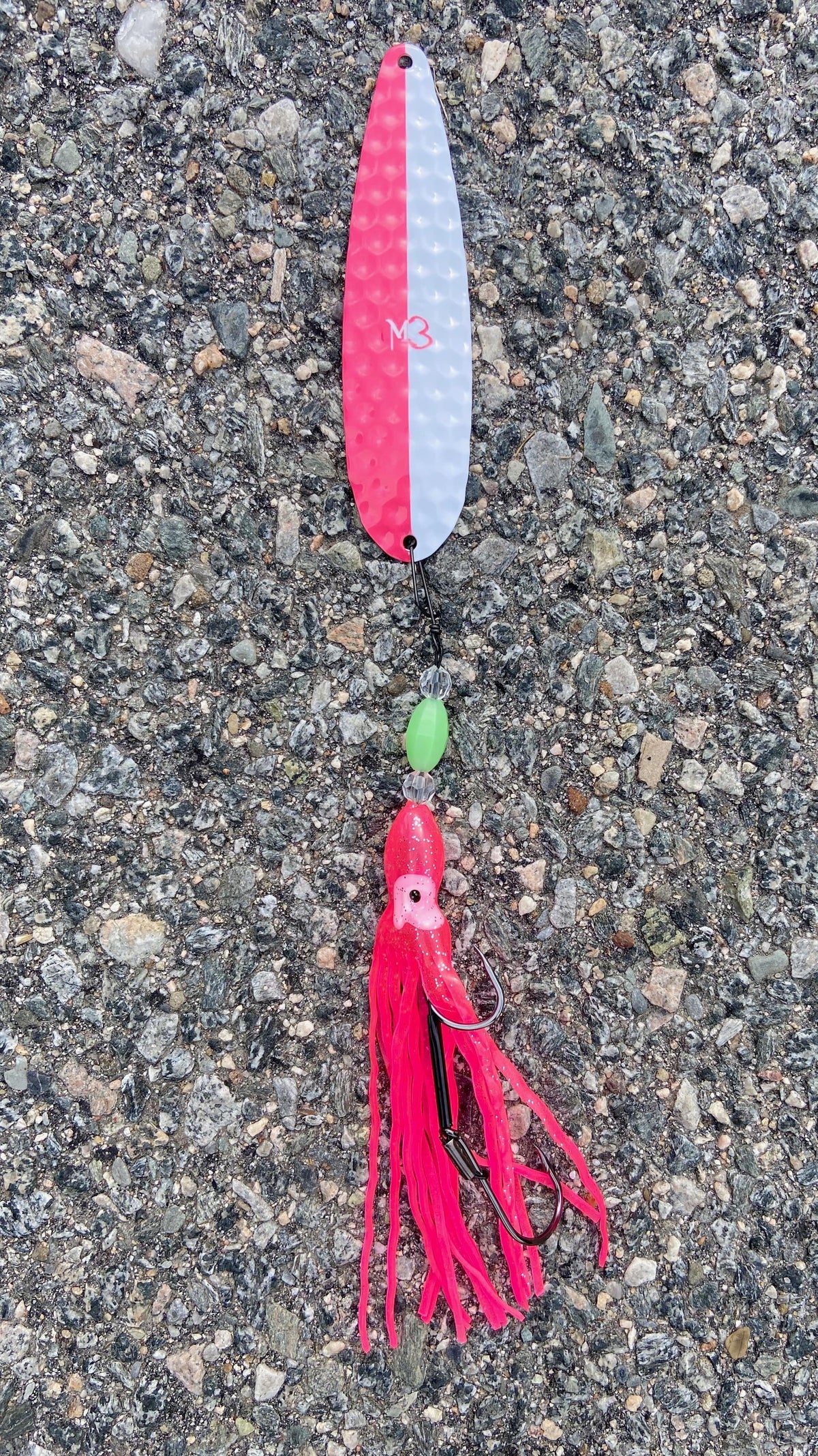 M3Tackle 5.5" Fully Rigged Spoons Pink Panther