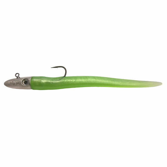 RonZ Big Game Series Rigged Soft Baits 8" - 1.75oz Big Game Series HD / Olive Metallic