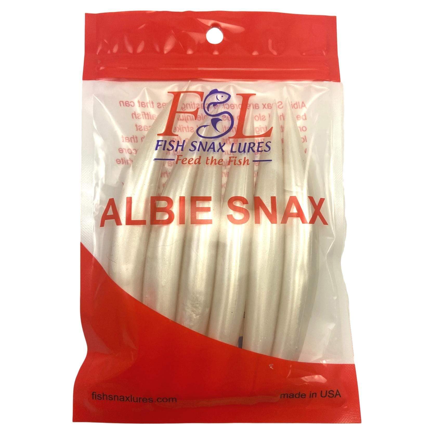 ALBIE SNAX STYLE SOFT PLASTIC FISHING LURE 5