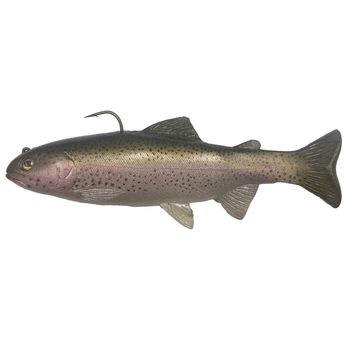 Huddleston Deluxe 8" Trout Swimbaits (Top Hook) Rainbow Trout / ROF 5