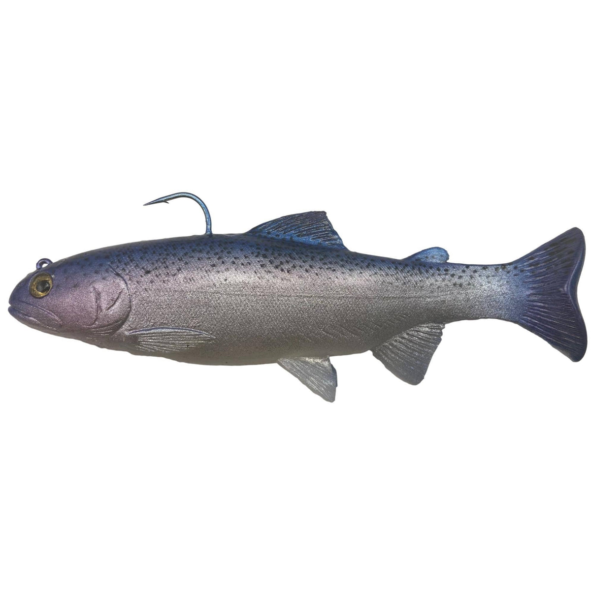 Huddleston Deluxe 8" Trout Swimbaits (Top Hook) Shasta Trout / ROF 5