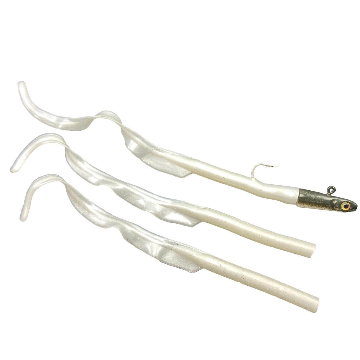 Bill Hurley Swimming Cape Cod Sandeels White 12" - 1.3oz