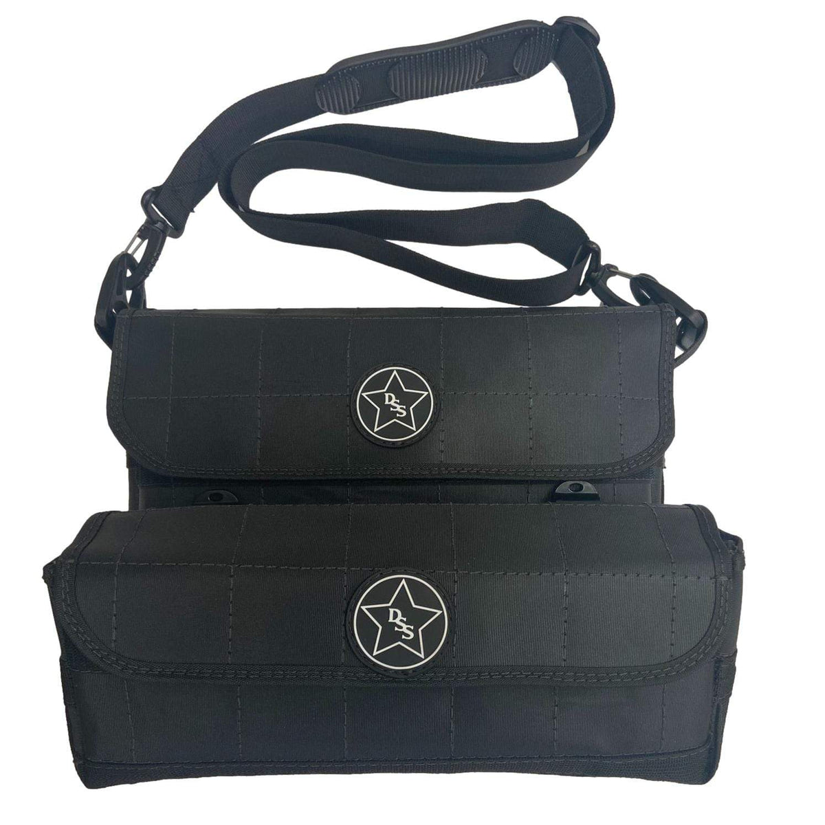 Dark Star Surfcasting - 4 Tube Surf Bag Black/Black Stitching