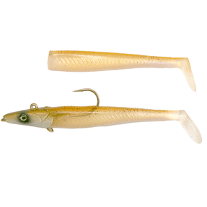 Sandeel Soft Plastic Fishing Lures 11.5cm/14g Jig Heads with