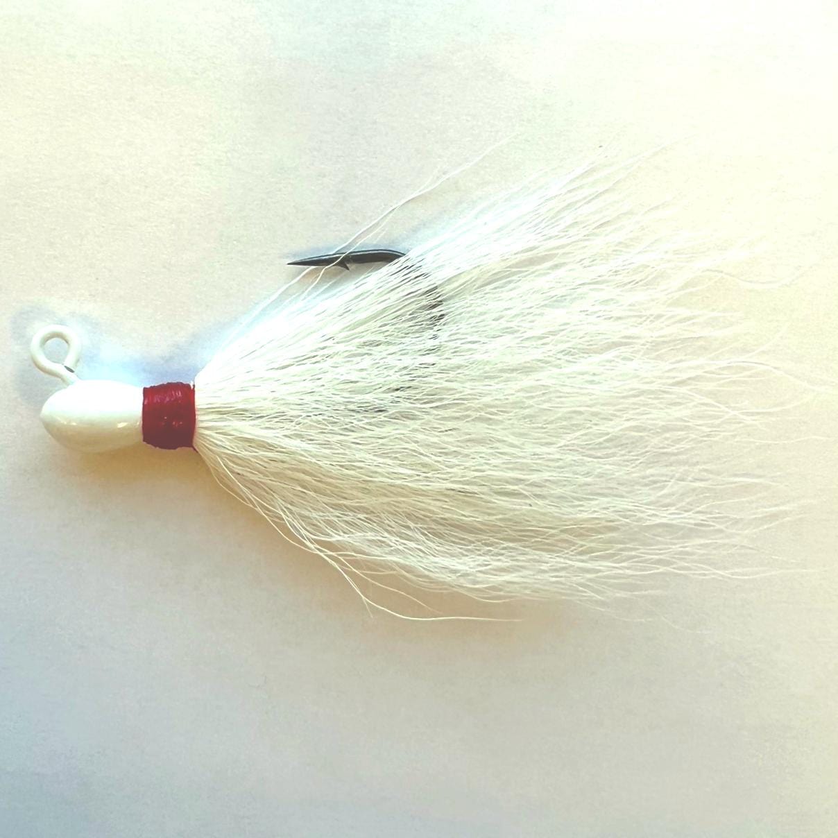 Bucktail Jigs Saltwater Fluke Lures Bucktail Hair Palestine