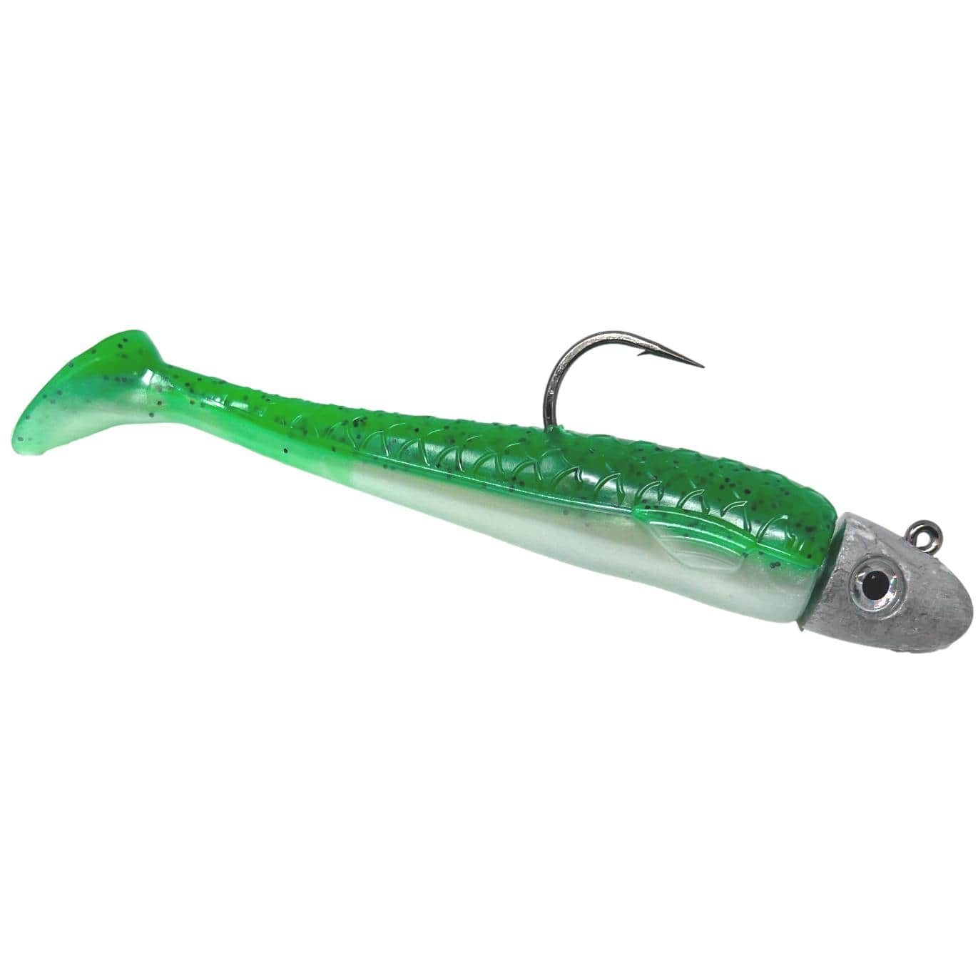 Saltwater Soft Plastic Lures Baits Pre-rigged Fishing Lures For