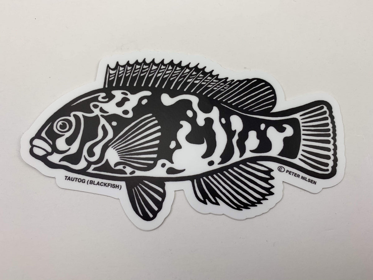 Fish Stickers &quot;Tribal Art&quot; Tautog