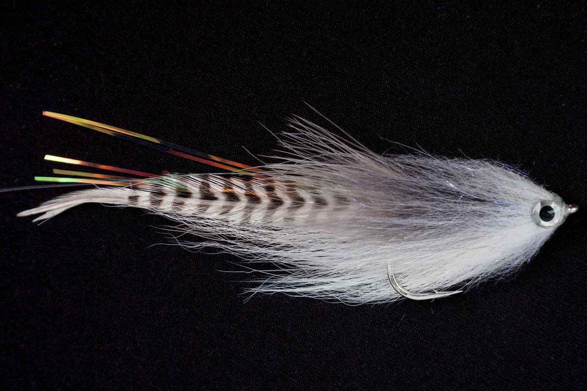 LI Flies Mullet Marauders 1/0 / Gray/White