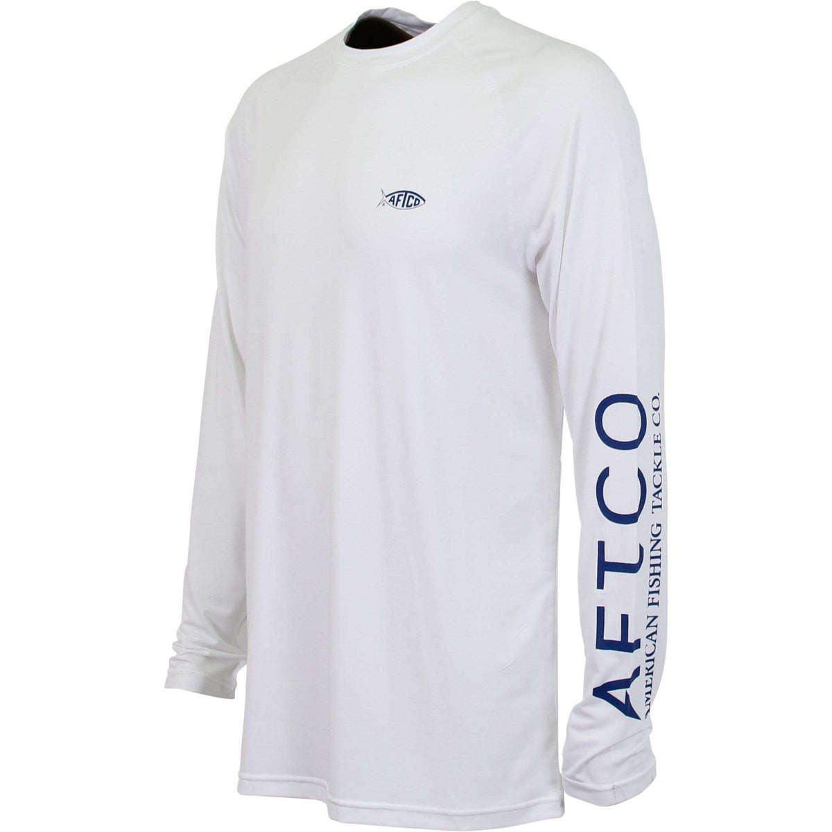 Aftco Samurai LS Sun Protection Shirts White / Small