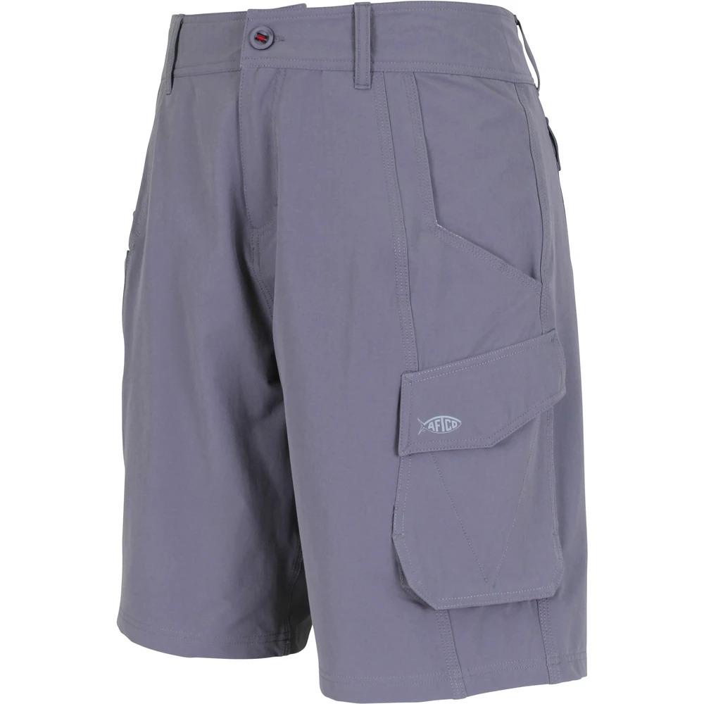 Aftco Stealth Fishing Shorts Charcoal / 30