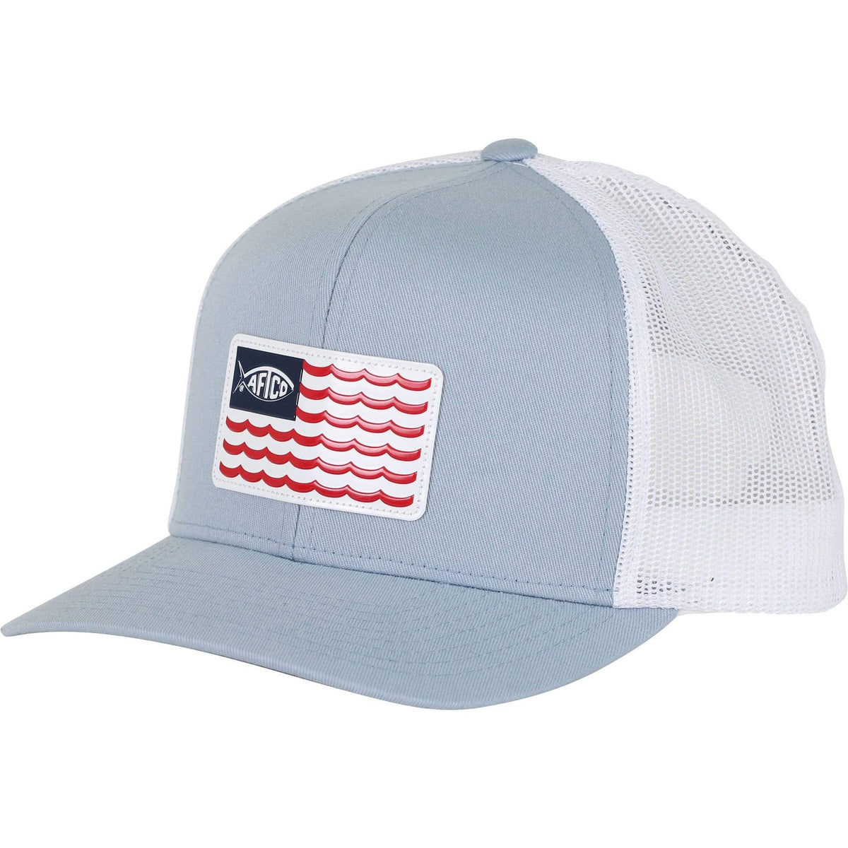 Aftco Canton Trucker Hat Magnum Blue