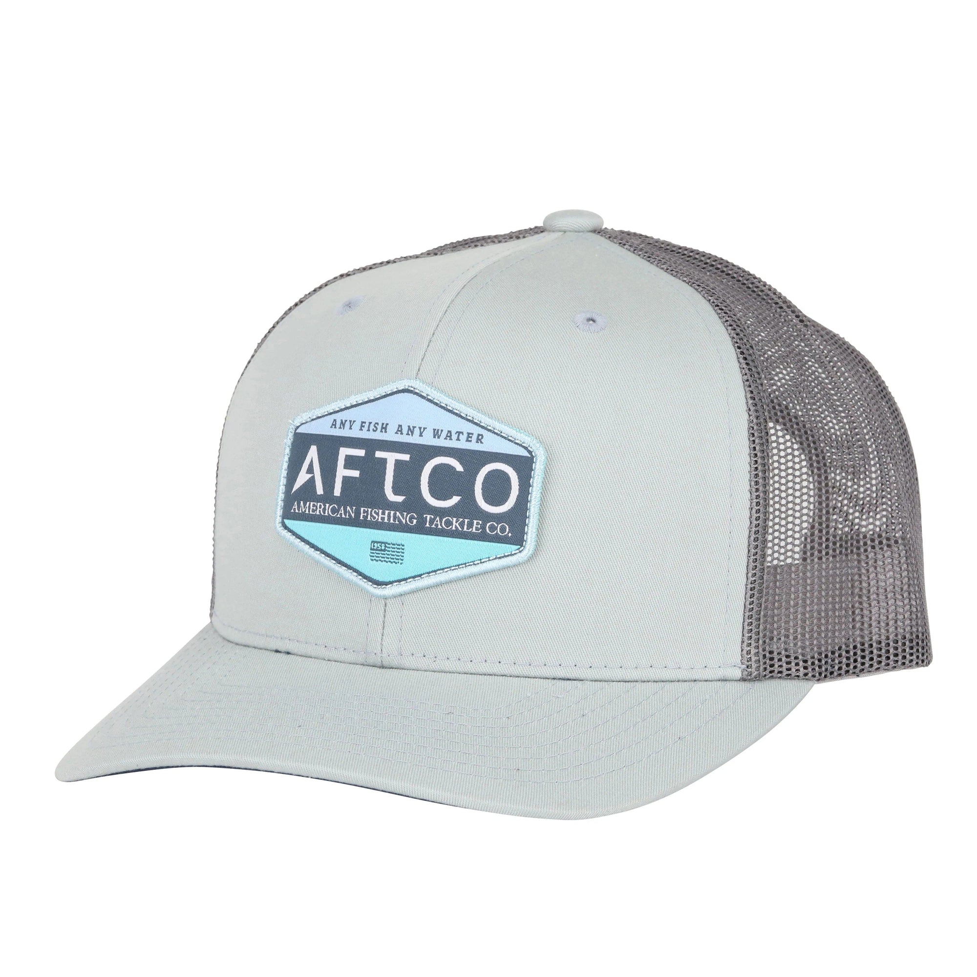 Aftco Transfer Trucker Hat Silver