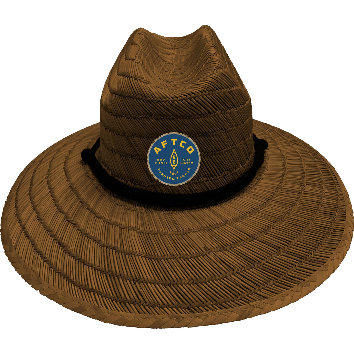 Aftco Westside Straw Hat Brown
