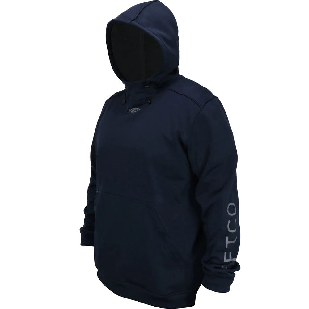 Aftco Shadow Fleece Sweatshirt Navy / Small