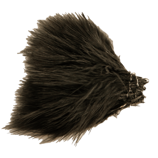 Marabou Strung Blood Quills Black