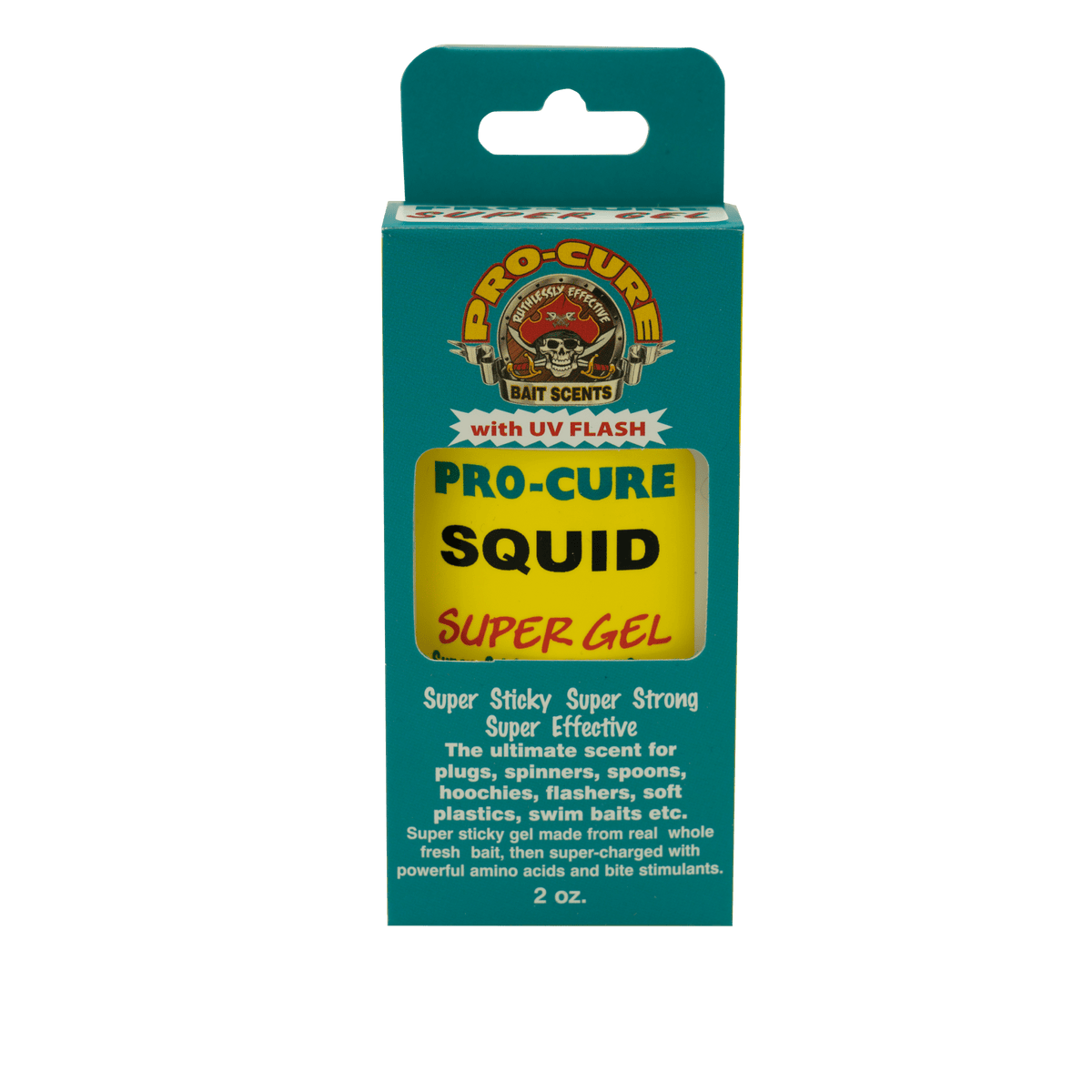 Pro-Cure Bait Scents Super Bait Gels 2oz / Squid