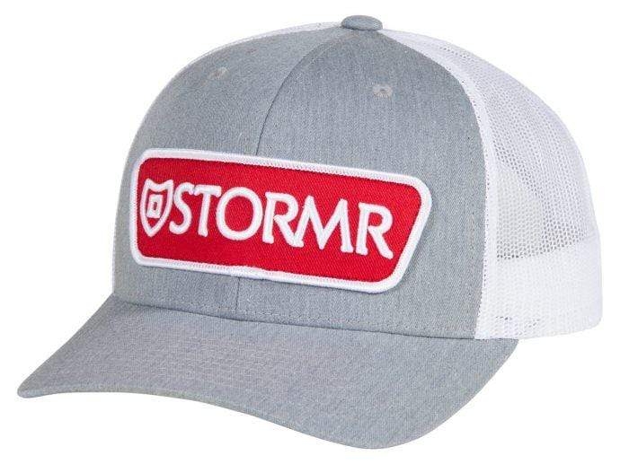 Stormr Patch Mesh Hats Gray