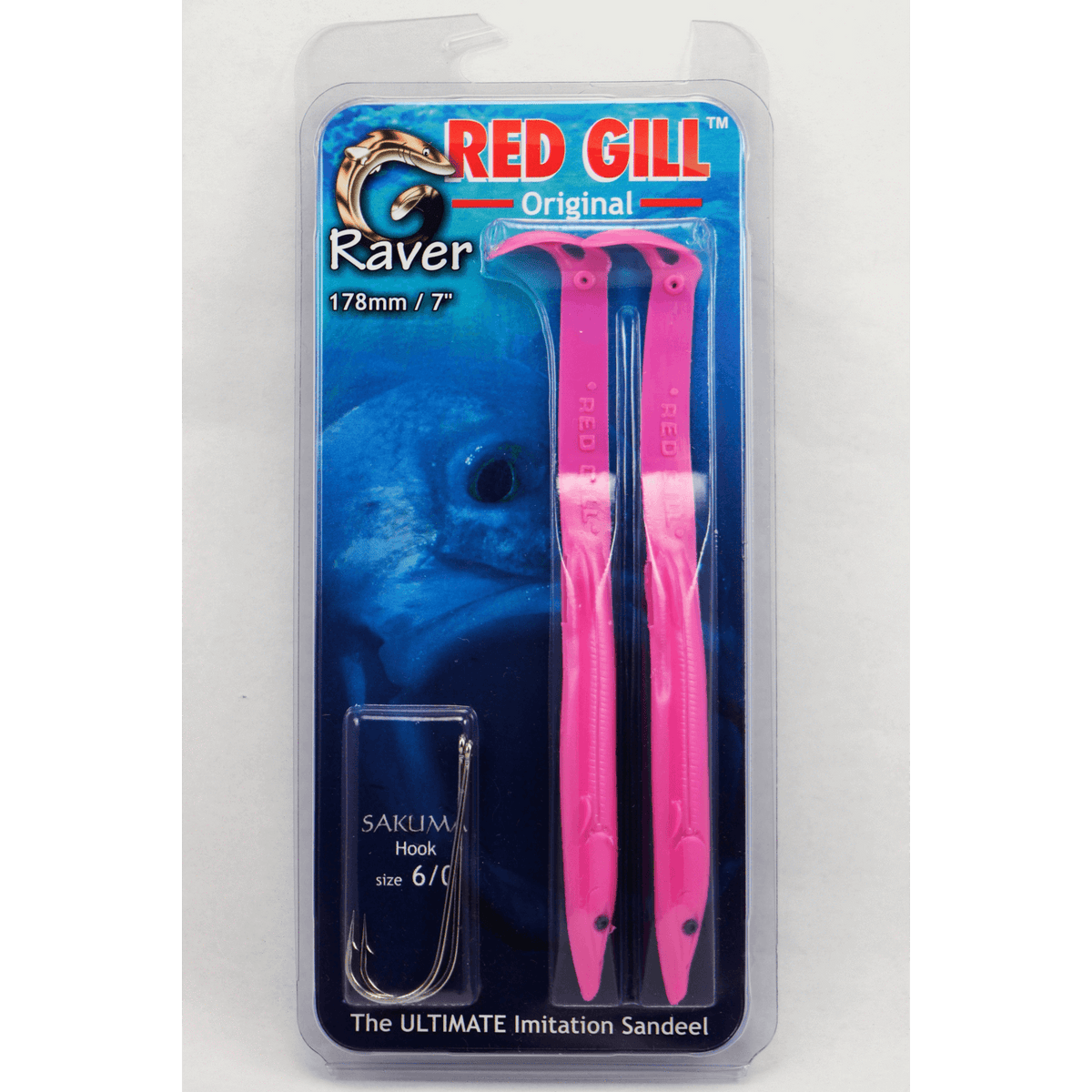 Red Gill Original - Raver 178mm Bubble Gum Pink