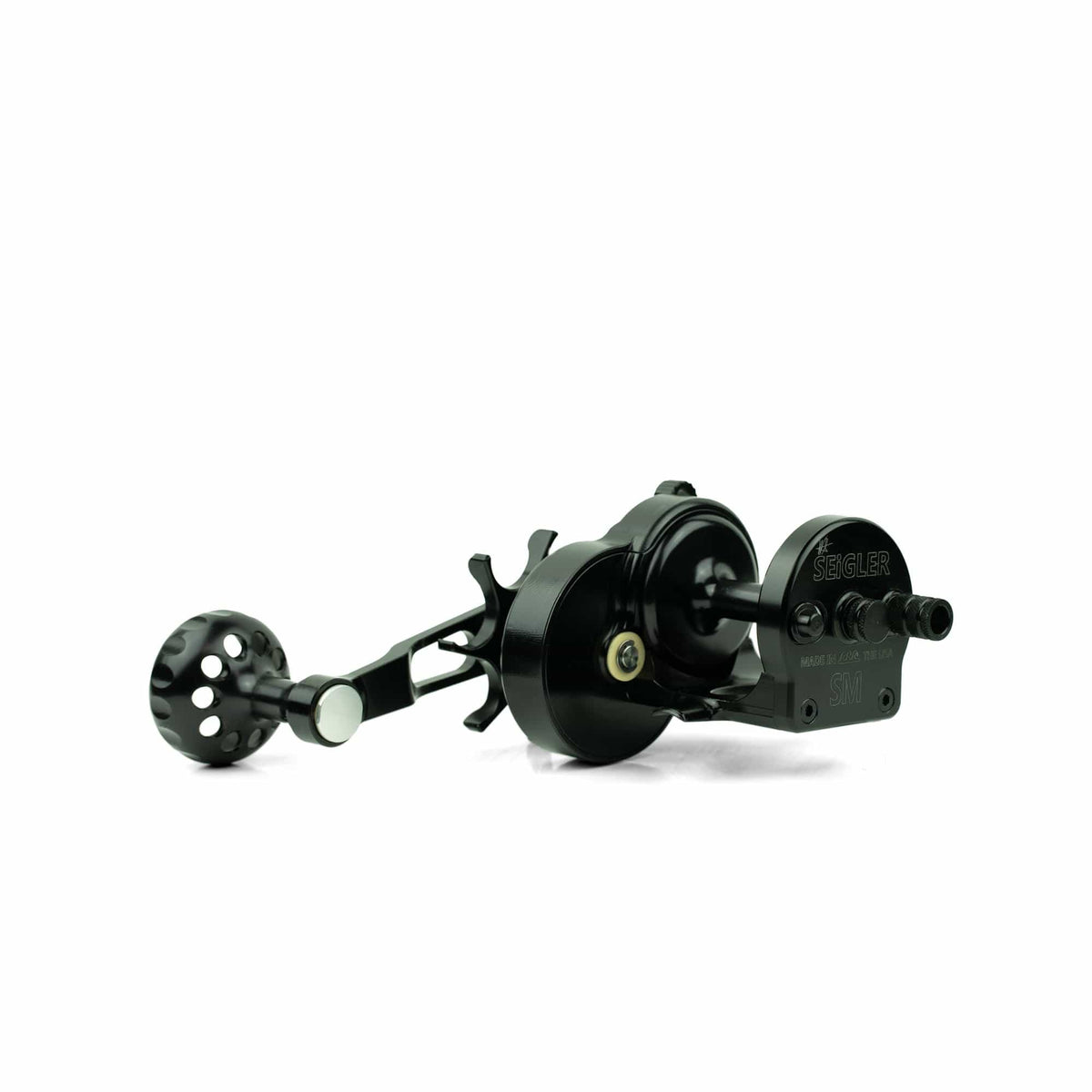 Seigler SM (Star Mag) Conventional Star Drag Reels Blackout - Right