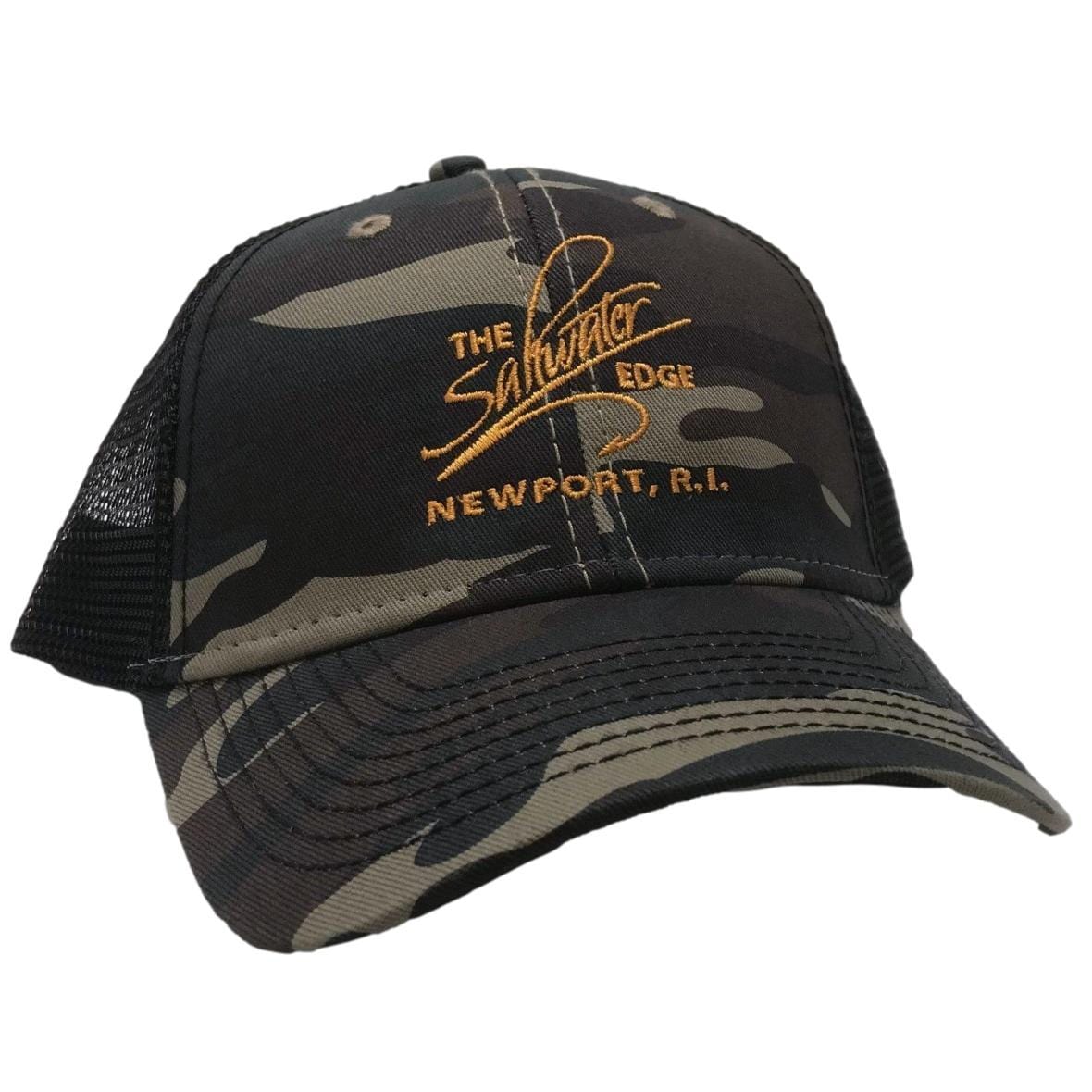 Saltwater Edge Logo Sideline Trucker Hat