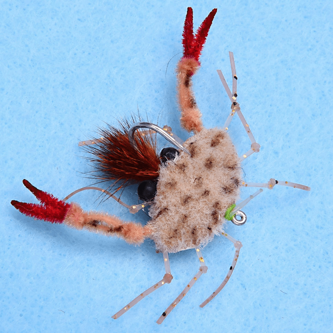 EP Palometa Crab Fly #1 / Tan