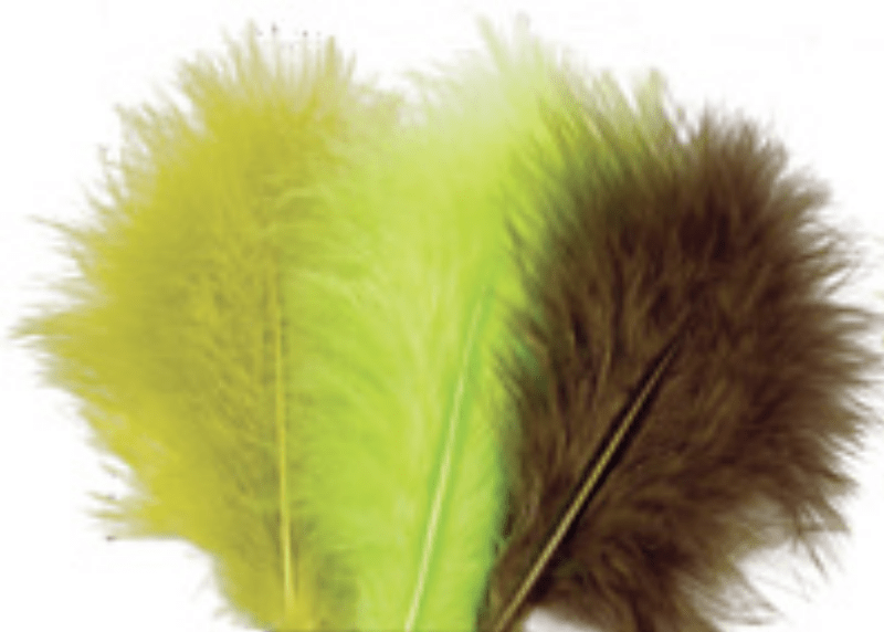 Ostrich Marabou - Ostrich Fly Tying Feathers