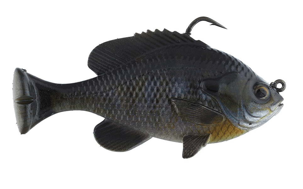 Savage Gear Pulse Tail RTF Bluegill Swimbaits Black Gill / 4" - 1pk