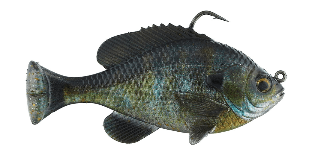 Savage Gear Pulse Tail RTF Bluegill Swimbaits Ghost Gill / 4" - 1pk