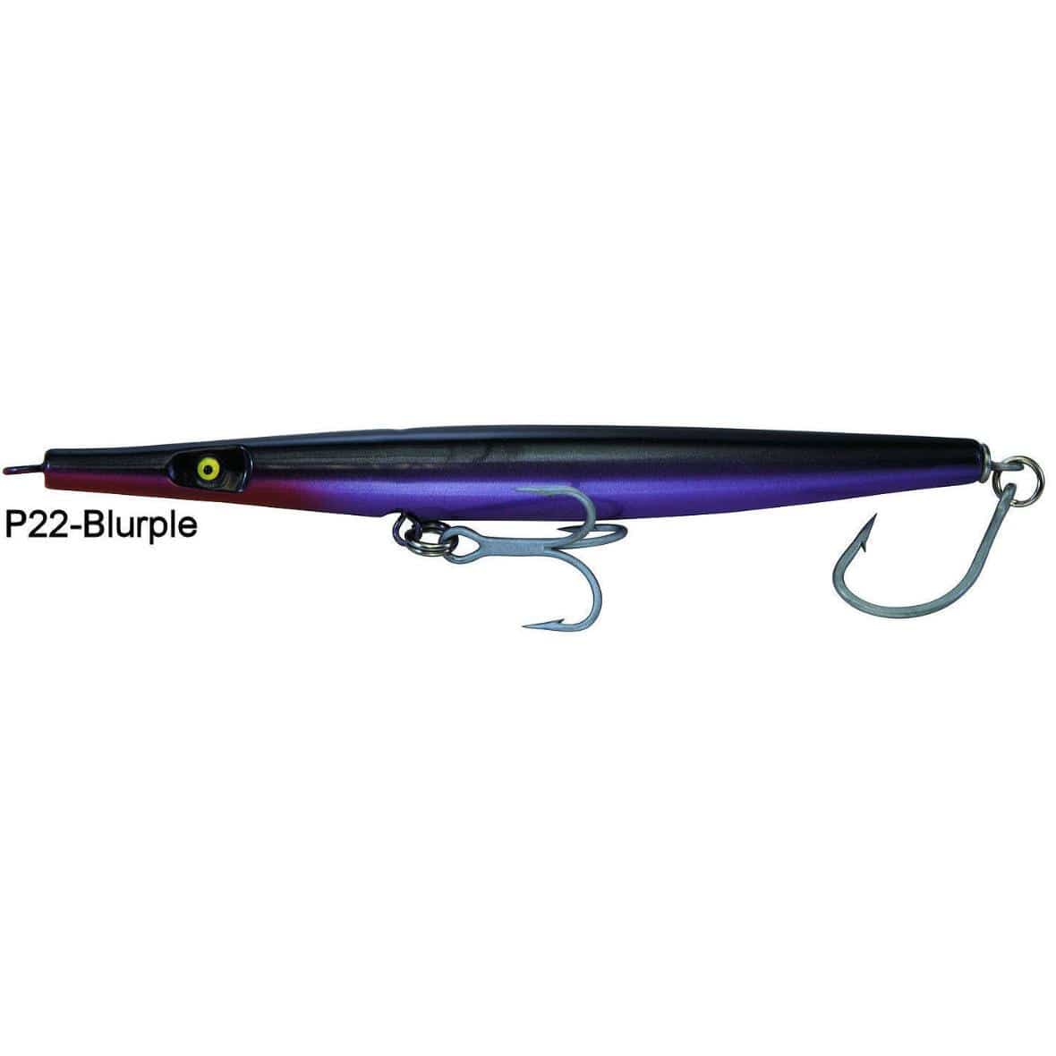 Super Strike Super N Fish Needlefish 1 1/2 oz / Black/Purple