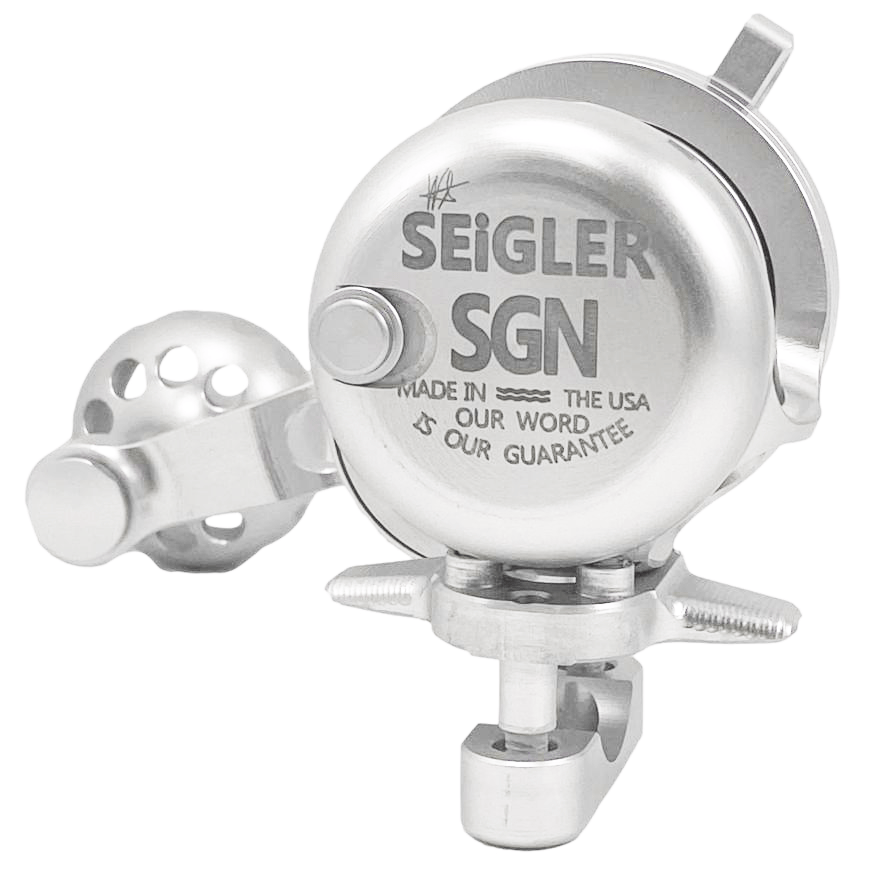 Seigler SG Small Game Game Lever Drag Reel Right Handed MATTE