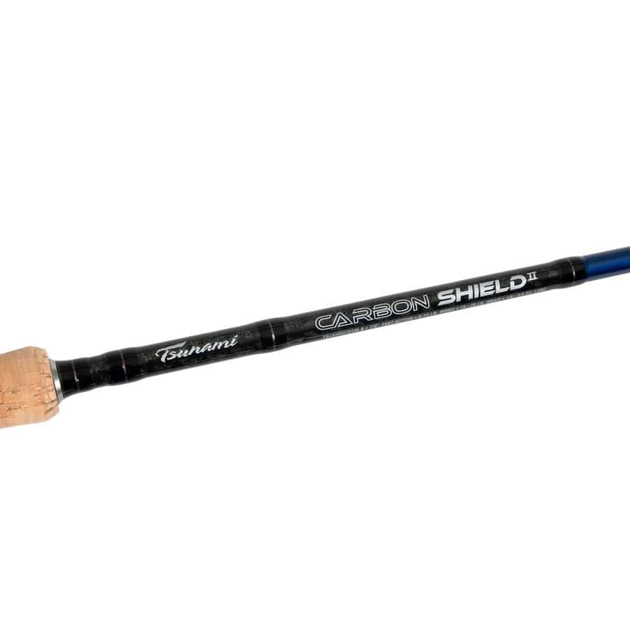 Tsunami Carbon Shield II Spinning Rod - 7 ft. 6 in. - TSCSHDII761MH