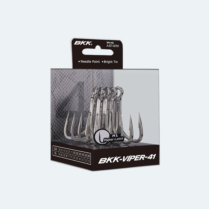 BKK Treble Hooks Viper-41 1/0